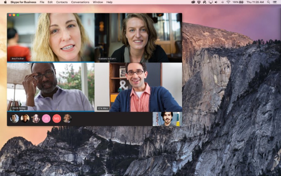 mac skype for bussiness